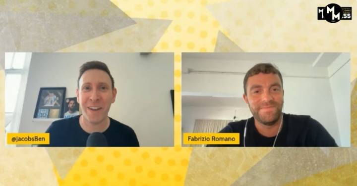 转会期MVP!罗马诺:转会窗结束我花了1周时间补觉,每天9-10小时